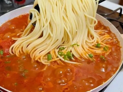 Macarrão ao Molho de Carne