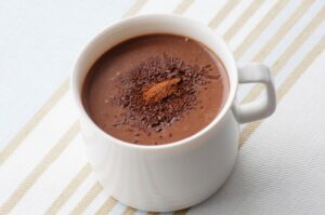 chocolate quente cremoso