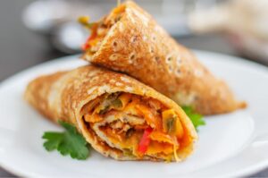 panqueca de frango sem glúten