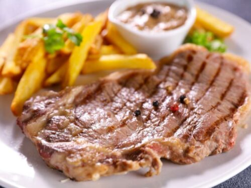 Bife na Airfryer Suculento