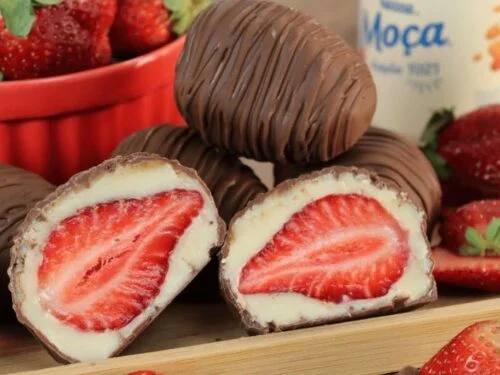 Bombom de Morango