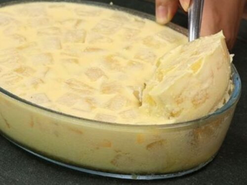 Gelado de Abacaxi Fácil