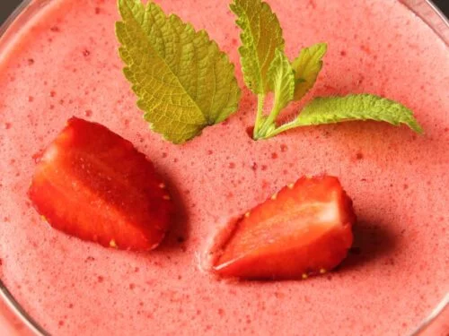 Mousse de Morango