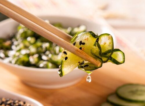Sunomono: Salada de Pepino Agridoce Japonês