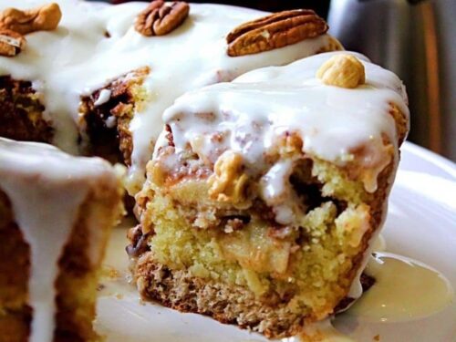 Bolo de Maçã com Canela