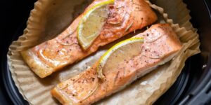 Salmão na Airfryer