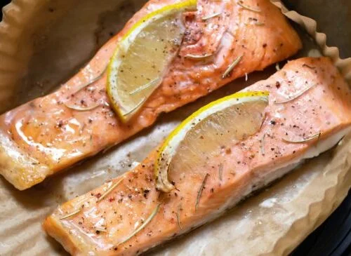 Salmão na Airfryer