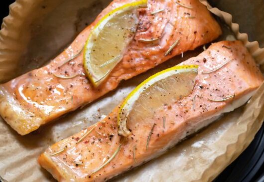 Salmão na Airfryer