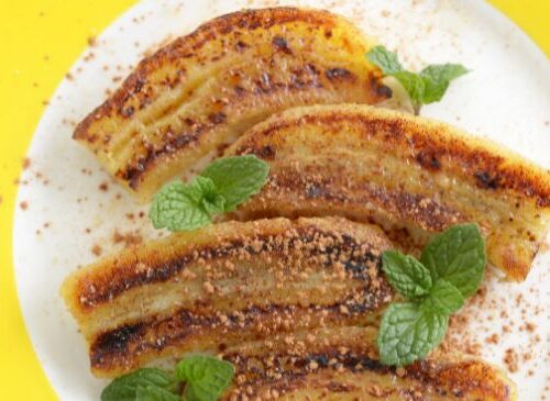 Banana Assada na Airfryer