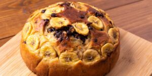 Bolo de Banana na Airfryer