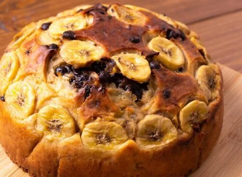 Bolo de Banana na Airfryer