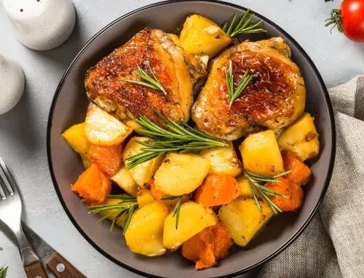 Frango com Legumes na Airfryer Receitas para Airfryer