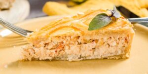 Torta de Frango Cremosa