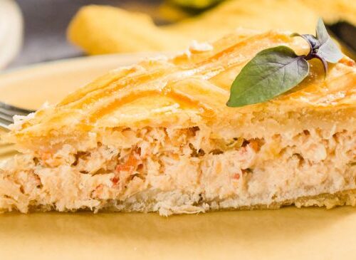 Torta de Frango Cremosa