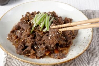 Bulgogi Tradicional Coreano com Carne Marinada