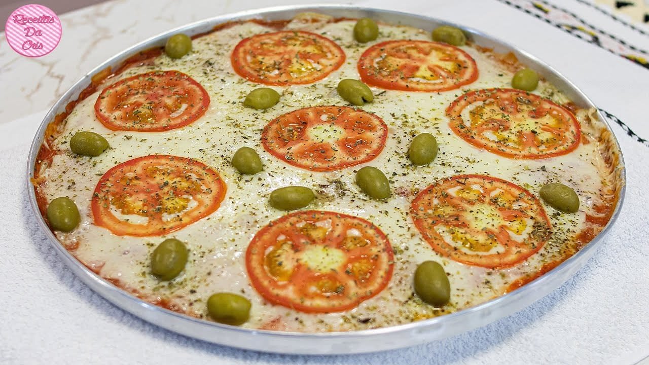 Pizza de Liquidificador