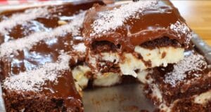 Bolo Bomba com Recheio de Prestígio