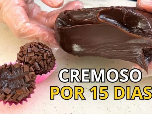 Brigadeiro com Creme de Leite