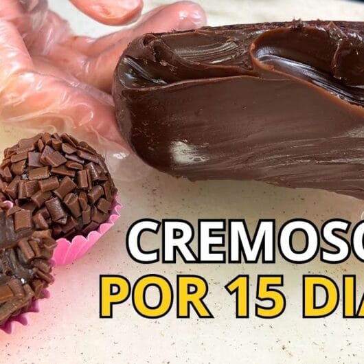 24 Receitas de Docinhos para Festa Fáceis, Econômicos e Irresistíveis 4 Receita de Brigadeiro com Creme de Leite