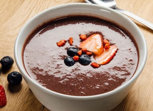 Mingau de Chocolate Cremoso