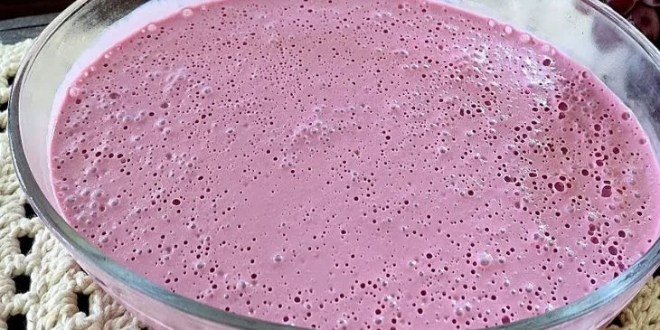 Mousse de Uva com Tang 1 Mousse de Uva com Tang