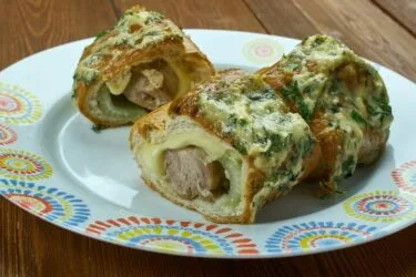 Pão de alho com calabresa na airfryer