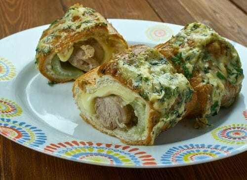 Pão de Alho com Calabresa na Airfryer