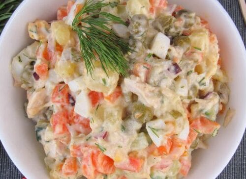 Salada de Maionese Tradicional