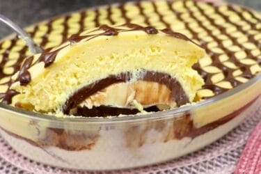 Gelado de Maracujá com Ninho e Chocolate