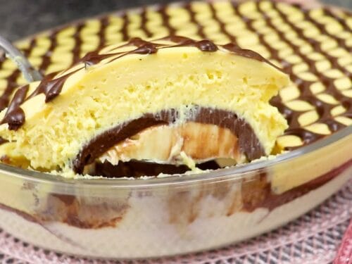 Gelado de Maracujá com Ninho e Chocolate