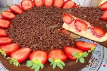 Torta Bombom de Morango