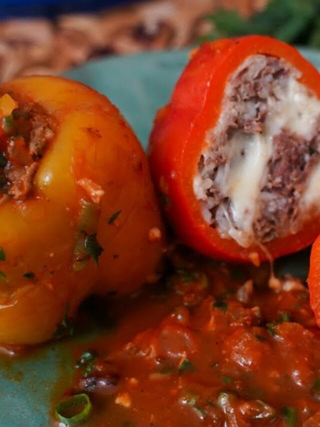 Surpreenda na Cozinha: O Melhor Pimentão Recheado que Você Já Fez!