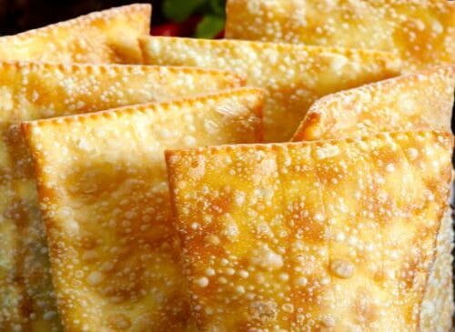 Massa de Pastel com 2 Ingredientes: Pasteis Caseiros