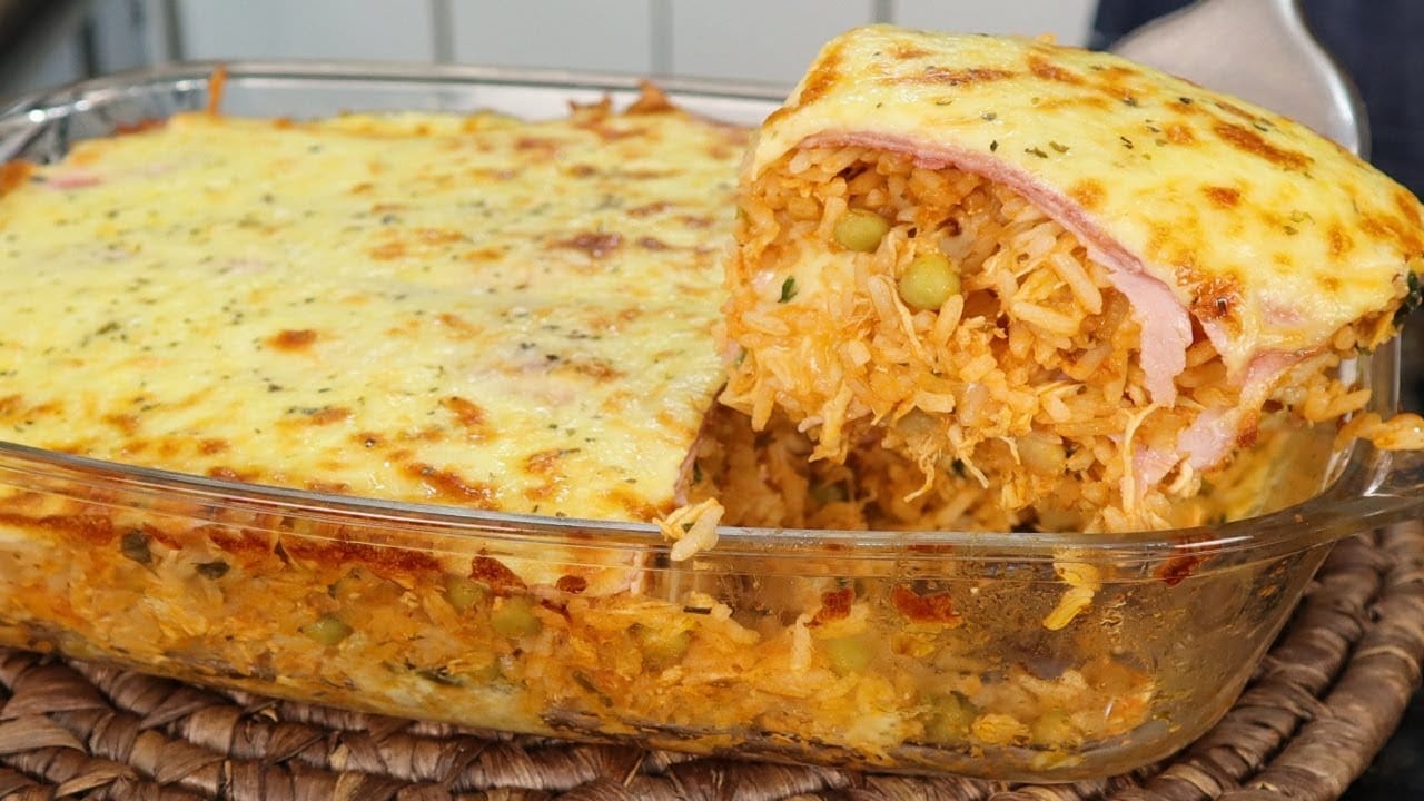 Arroz de Forno Super Rápido