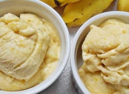Sorvete de Banana Fácil