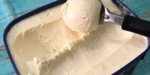 Sorvete de leite ninho fácil e cremoso