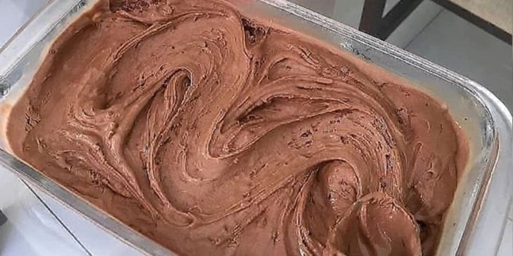 Sorvete de Ovomaltine Caseiro