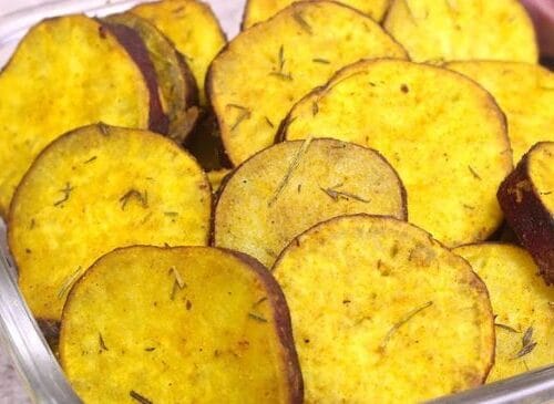 Batata Doce no Forno