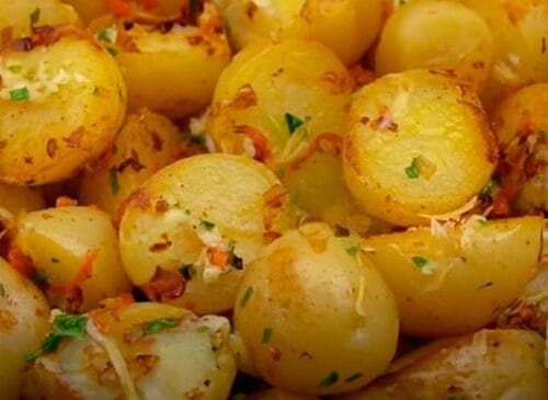Batatas com Cebola