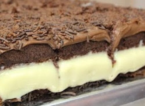 Bolo Gelado de Chocolate