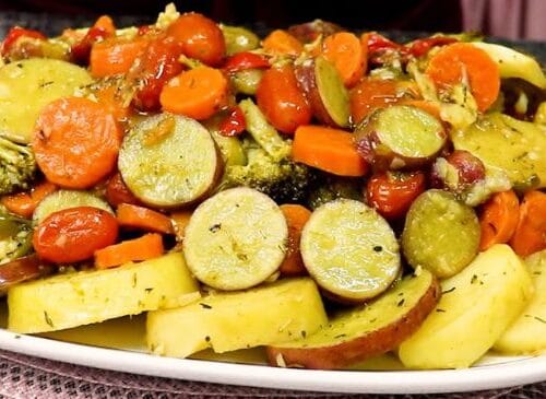 Legumes Assados no Forno