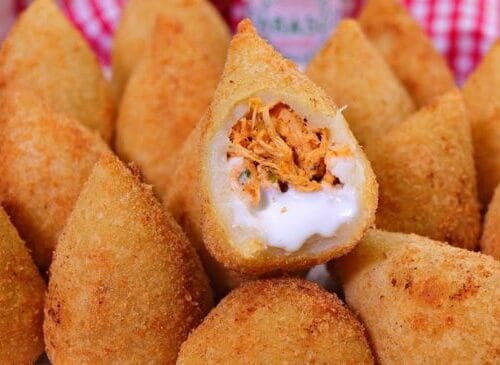 Coxinha Dourada Perfeita