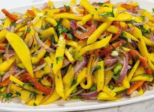 Salada com Manga