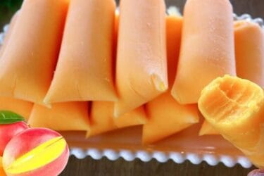 Geladinho de manga cremoso