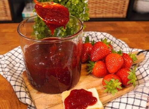 Geleia de Morango Caseira