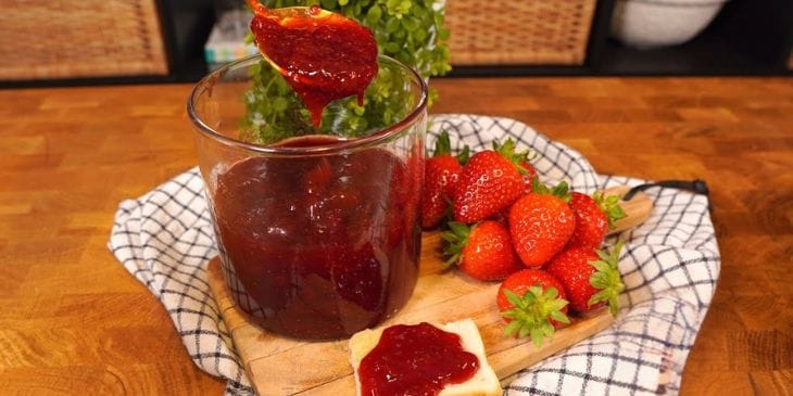 Geleia de Morango Caseira