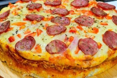 Lanchão de forno completo com frango e queijo