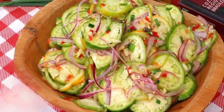 Salada de Jiló Nutritiva e Deliciosa