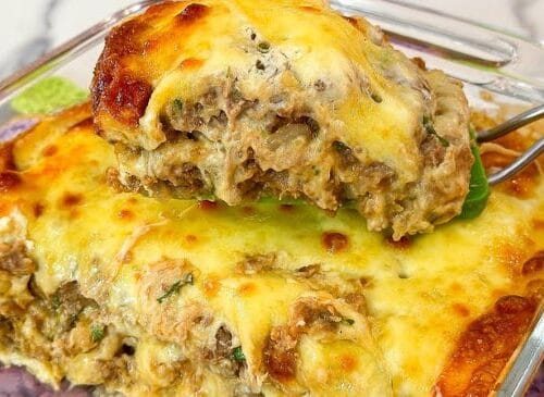 Carne Moída de Forno Cremosa – Aquele Prato Prático e Irresistível!