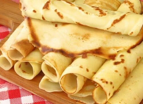 Massa de Panqueca Caseira